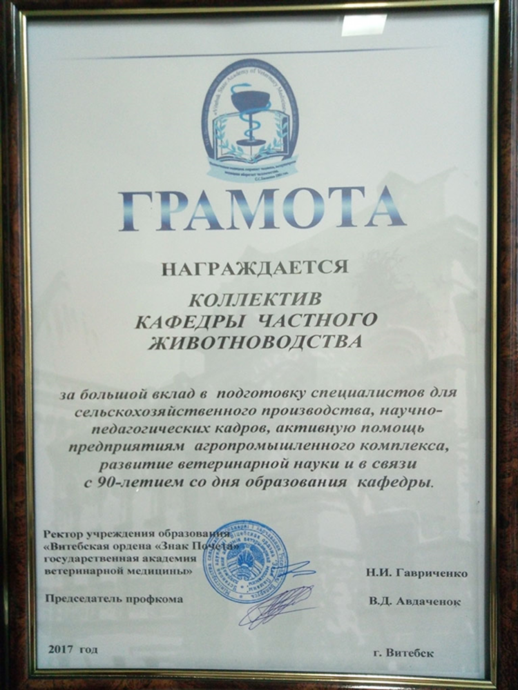 Доска объявлений академии